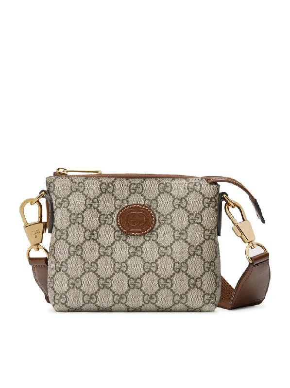 Gucci handbags for women with a metal - framed claspGucci Men Shoulder Bag With Gg