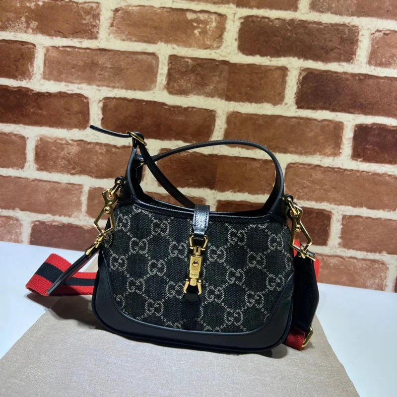 Women Gucci Sylvie bags with a crystal - embellished web stripeWF - Gucci Bags - 12031