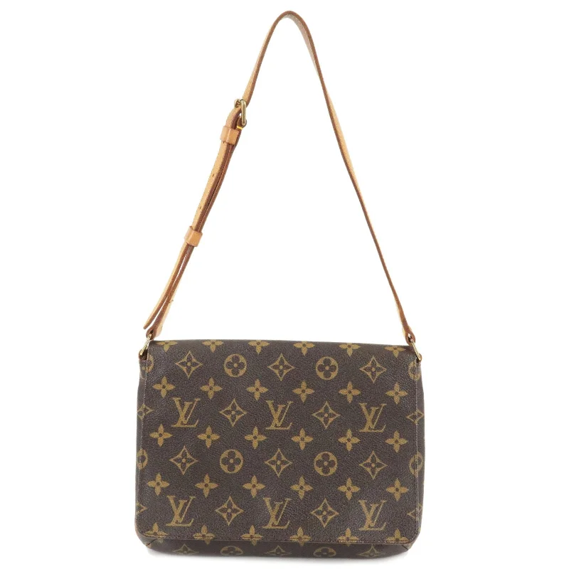 Louis Vuitton Alma bags with a leather - wrapped handle for a luxurious feelLouis Vuitton Monogram Musette Tango Short Shoulder Bag M51257