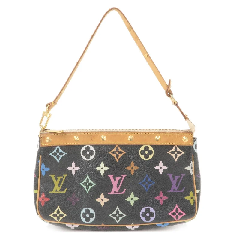 Louis Vuitton Twist bags with the iconic LV - turnlock closureLouis Vuitton Monogram Multi Color Pochette Accessoires M92648