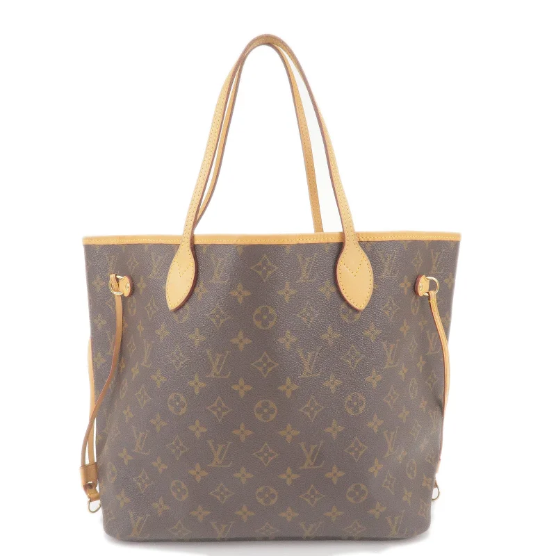 Small - sized Louis Vuitton Pochette Metis bags for a compact carryLouis Vuitton Monogram Neverfull MM Tote Bag Hand Bag M40156