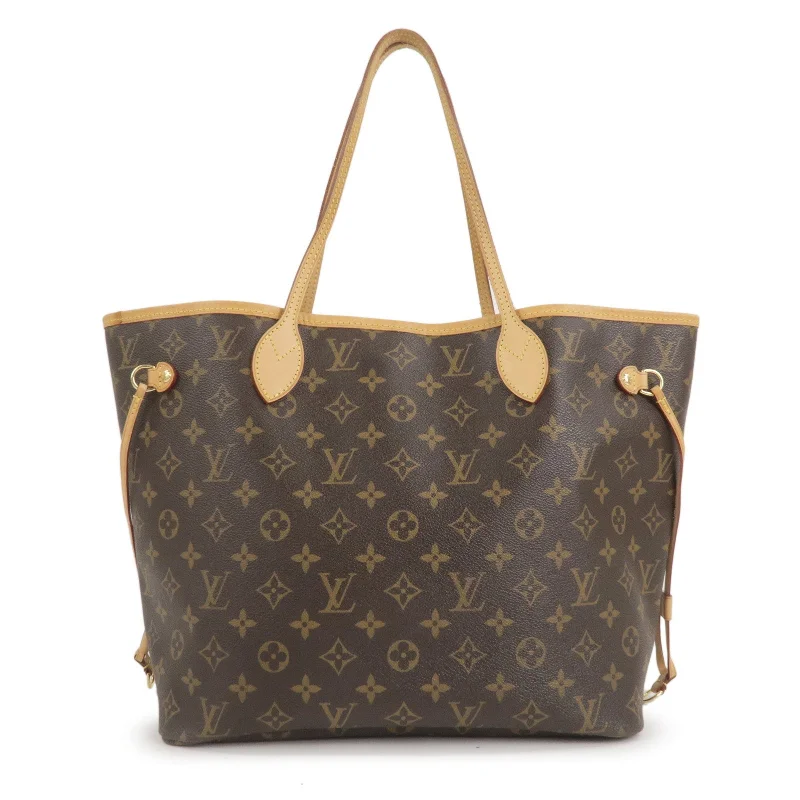 Louis Vuitton Alma bags featuring the signature top - handle designLouis Vuitton Monogram Neverfull MM Tote Bag Brown M40156