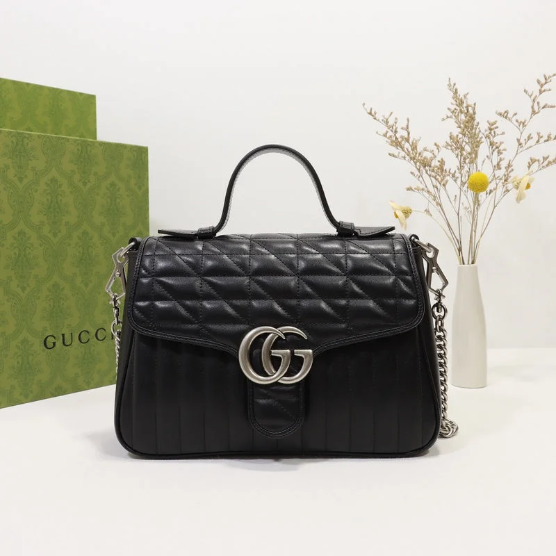 Women Gucci Sylvie bags with a monogram - embossed leatherWF - Gucci Bags - 1242