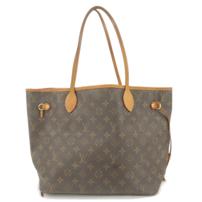 Medium - sized Louis Vuitton tote bags for work and shoppingLouis Vuitton Monogram Neverfull MM Tote Bag Hand Bag M40156