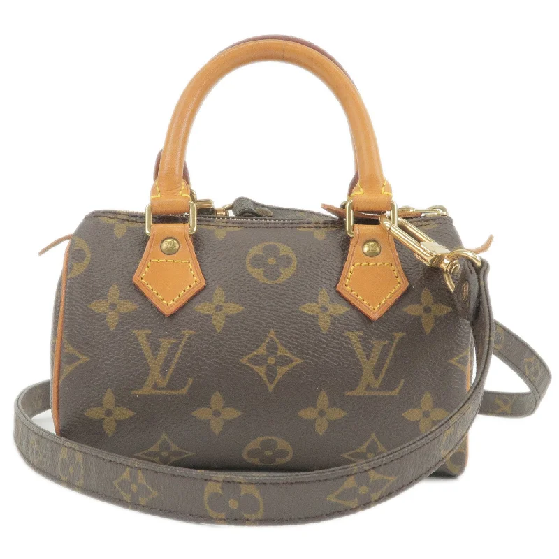 Louis Vuitton Twist bags with a snakeskin - effect panel for a bold lookLouis Vuitton Monogram Mini Speedy & Strap 120cm M41534