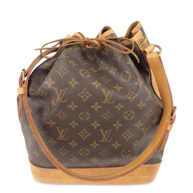 Louis Vuitton Alma bags with a detachable shoulder strap for versatilityLouis Vuitton Monogram Noe Shoulder Bag Brown M42224