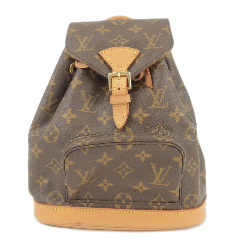 Louis Vuitton Twist bags with the iconic LV - turnlock closureLouis Vuitton Monogram Mini Montsouris Back Pack Bag M51137