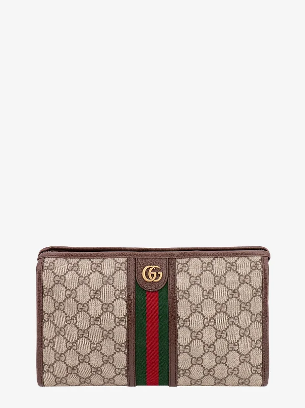 Women Gucci crossbody bags with a keychain holderGucci Man Gucci Man Brown Beauty Cases