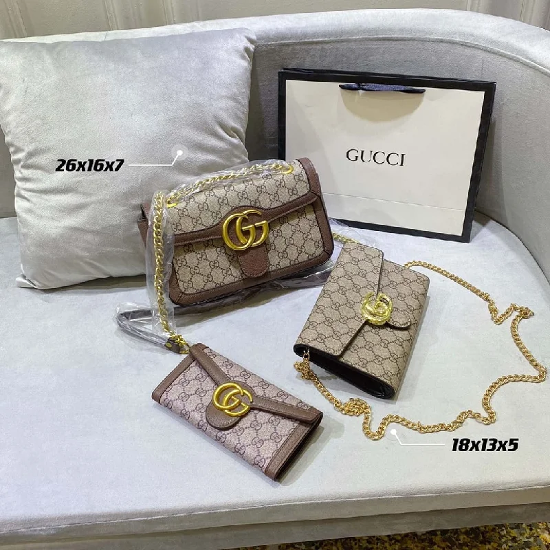 Ladies Gucci Dionysus bags with a star - shaped charmGucci Marmont Sling  Handbag Sets