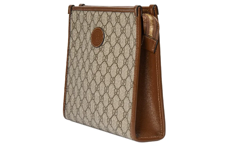 Gucci Marmont bags for women with quilted leather exteriorsGucci Beauty Case With Interlocking G 'Beige Ebony Brown Sugar' 672956-92TCG-8563