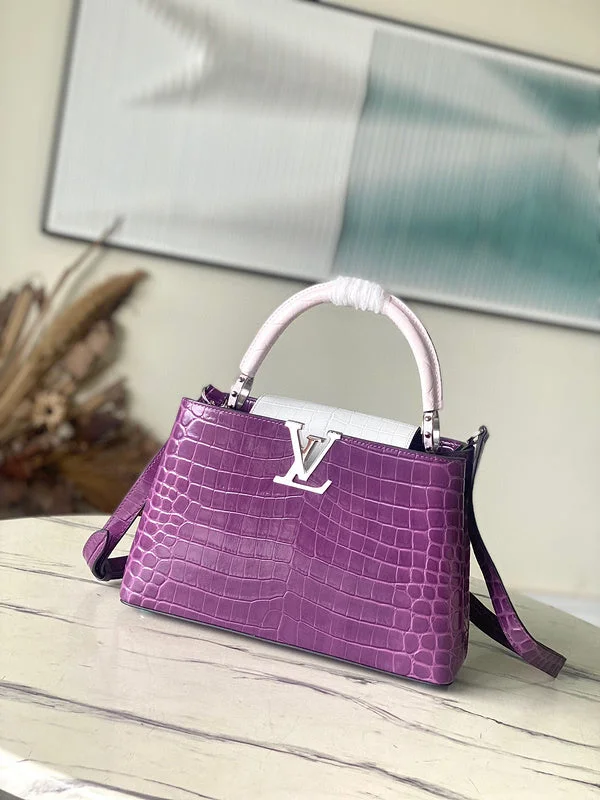 Ladies Louis Vuitton Petite Malle bags in a pastel color for a soft lookBC - LOUIS VUITTON BAGS - 030