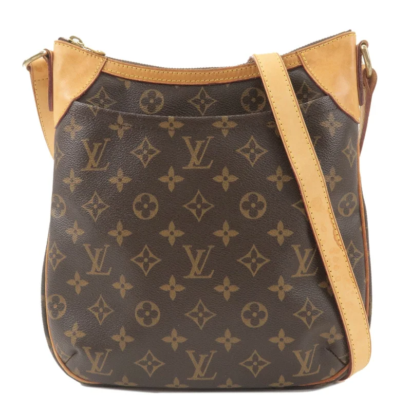 Louis Vuitton Speedy bags in monogram canvas for a classic lookLouis Vuitton Monogram Odeon PM Shoulder Bag Brown M56390