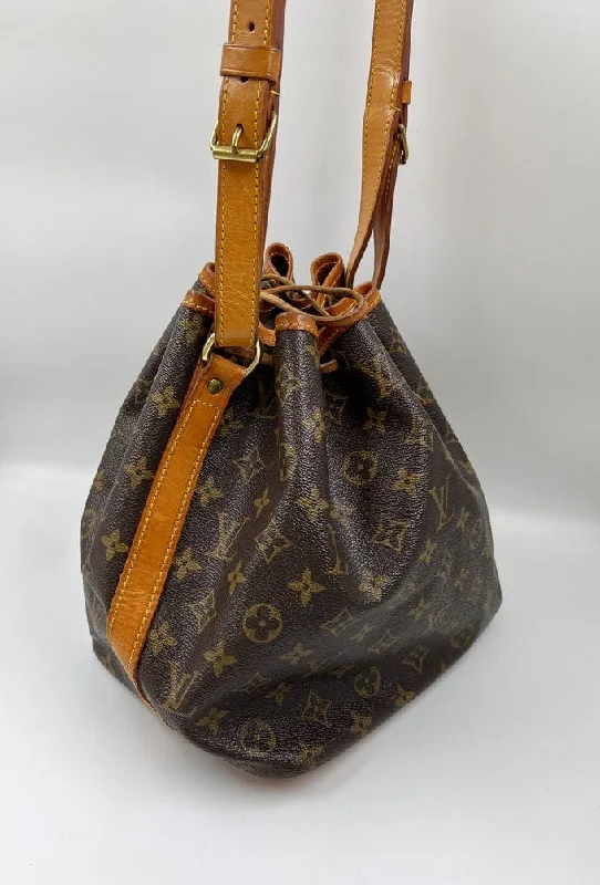 Louis Vuitton backpacks with a padded laptop compartment for travelLouis Vuitton Petit Noé Bag