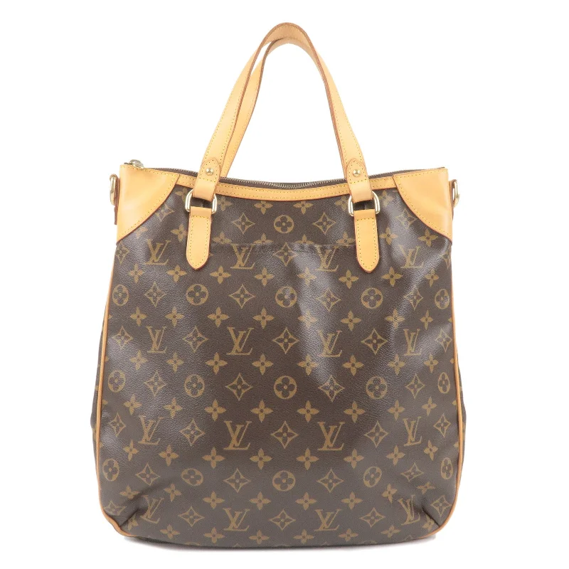 Louis Vuitton Twist bags with a contrast - colored interior for visual interestLouis Vuitton Monogram Odeon GM Shoulder Bag Brown M56388