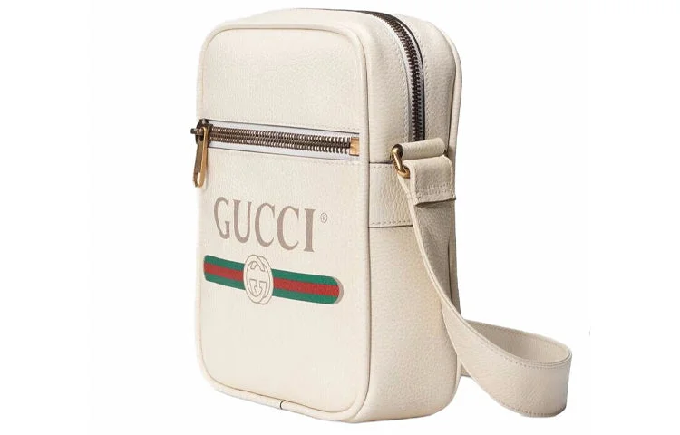 Ladies Gucci Dionysus bags with a star - shaped charmGUCCI Print Messenger Bag 'White' 523591-0QRAT-8820