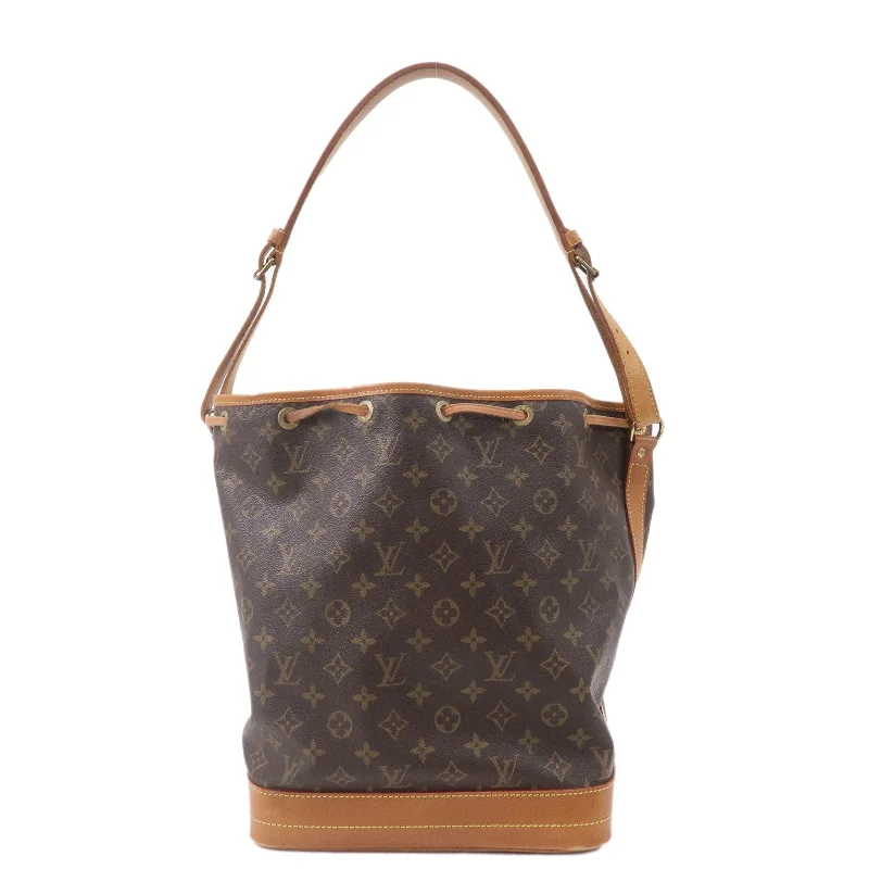 Louis Vuitton Capucines bags with smooth calfskin leather for luxuryLouis Vuitton Monogram Noe Shoulder Bag Hand Bag Brown M42224