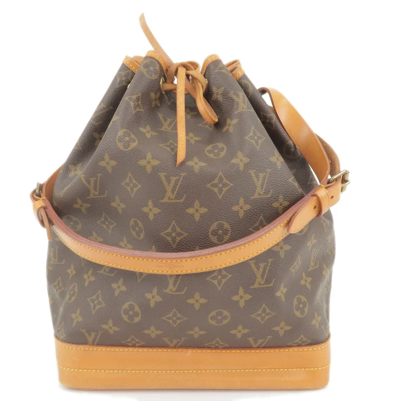 Ladies Louis Vuitton Capucines bags with gold - toned hardwareLouis Vuitton Monogram Noe Shoulder Bag Hand Bag M42224