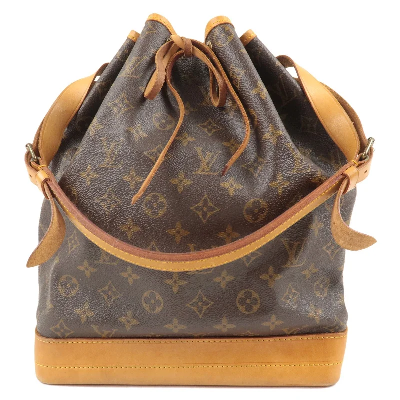 Louis Vuitton backpacks with a sleek, minimalist design for styleLouis Vuitton Monogram Noe Shoulder Bag Hand Bag M42224