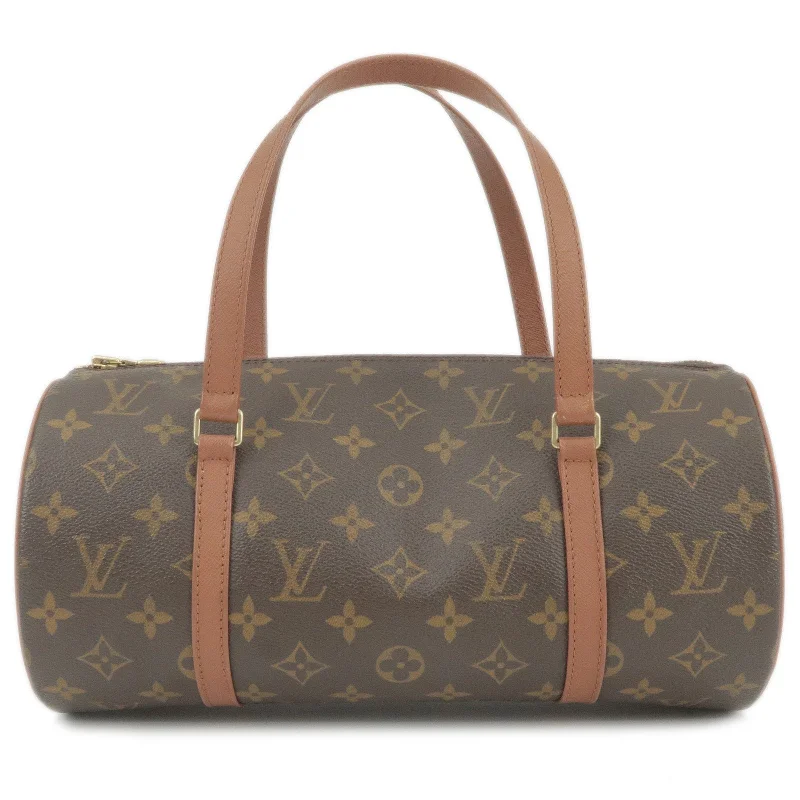 Ladies Louis Vuitton shoulder bags with a wide - width strap for comfortLouis Vuitton Monogram Papillon 30 Old Style Hand Bag M51365