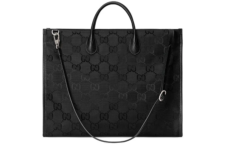 Ladies Gucci Dionysus bags with a detachable shoulder strapGUCCI Off The Grid OTG Environmental Friendly Series Logo Large Capacity Black 630353-H9HAN-1000