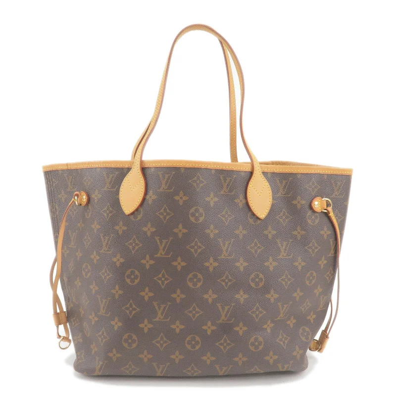 Louis Vuitton Speedy bags in monogram canvas for a classic lookLouis Vuitton Monogram Neverfull MM Tote Bag Hand Bag M40156