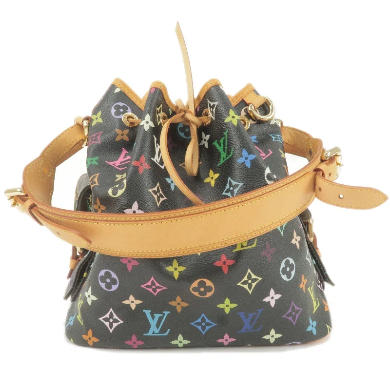 Louis Vuitton bags with a zippered interior pocket for better organizationLouis Vuitton Monogram Multi Color Petit Noe Bag M42230