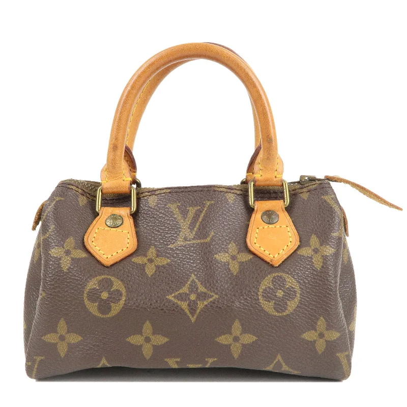 Louis Vuitton crossbody bags with adjustable shoulder straps for comfortLouis Vuitton Monogram Mini Speedy Mini Hand Bag M41534