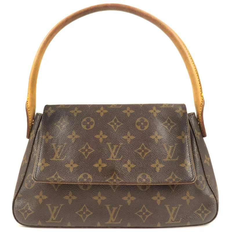 Medium - sized Louis Vuitton tote bags for work and shoppingLouis Vuitton Monogram Mini Looping Shoulder Bag M51147