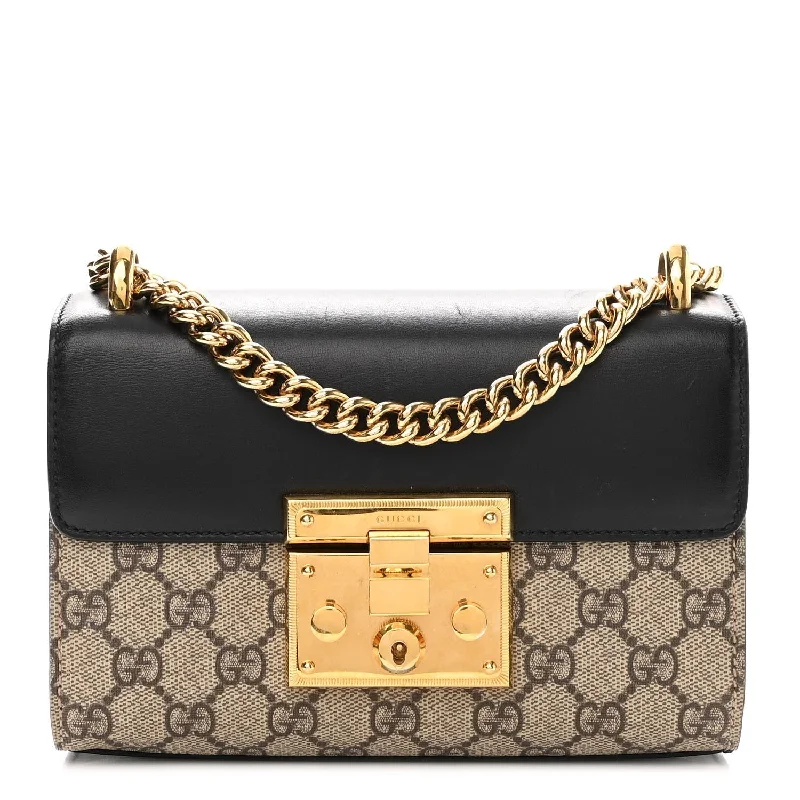 Women Gucci bags with a zippered interior pocketGUCCI PADLOCK SMALL GG SHOULDER BAG