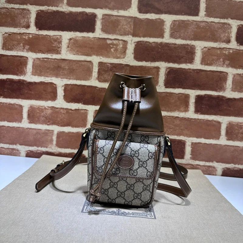 Women Gucci bags with a front - flap pocket for quick - access itemsWF - Gucci Bags - 11981