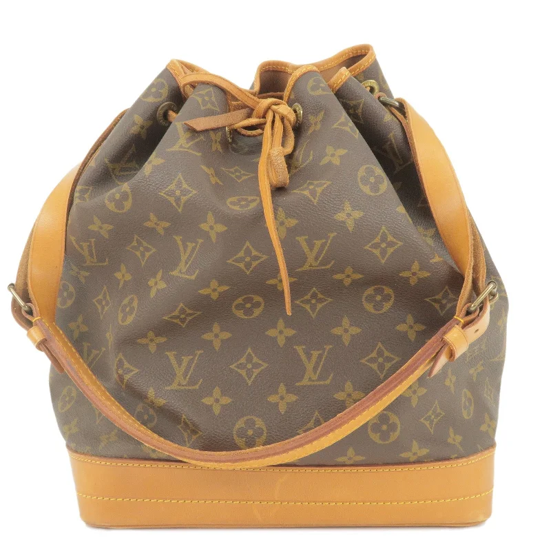 Louis Vuitton backpacks with a sleek, minimalist design for styleLouis Vuitton Monogram Noe Shoulder Bag Hand Bag M42224