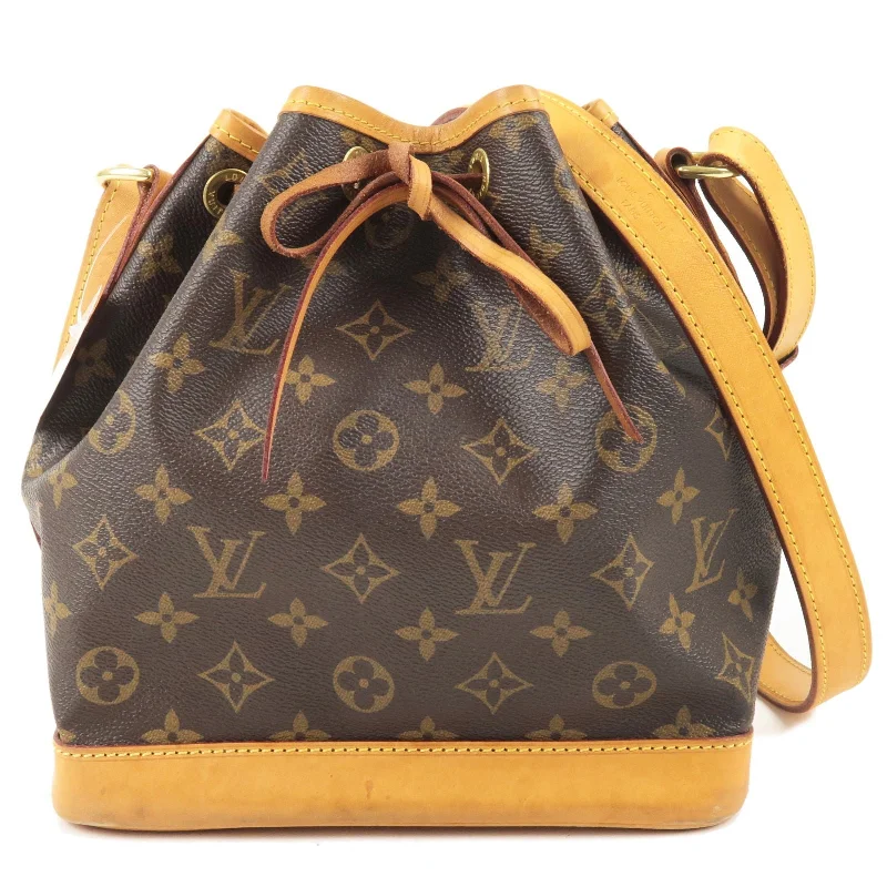 Louis Vuitton crossbody bags with a printed floral pattern for femininityLouis Vuitton Monogram Noe BB Shoulder Bag Hand Bag M40817