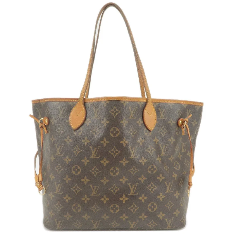 Louis Vuitton Twist bags with a crystal - embellished LV - turnlockLouis Vuitton Monogram Neverfull MM Tote Bag Hand Bag M40156