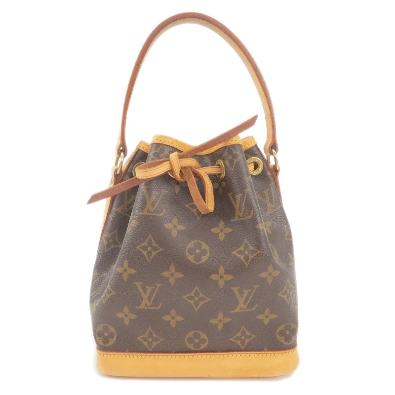 Louis Vuitton Petite Malle bags with a hard - shell structure for uniquenessLouis Vuitton Monogram Mini Noe Bag Hand Bag Purse M42227