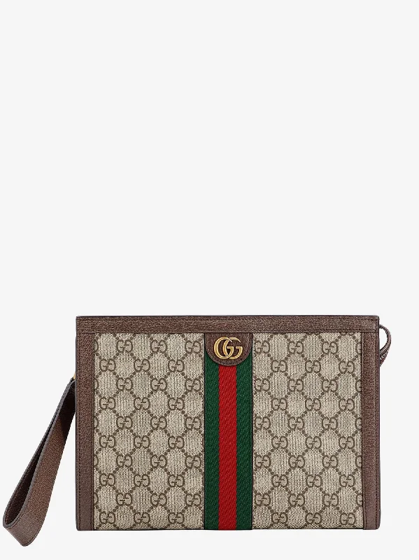 Gucci backpacks for women with a multi - pocket designGucci Man Gucci Man Brown Clutches