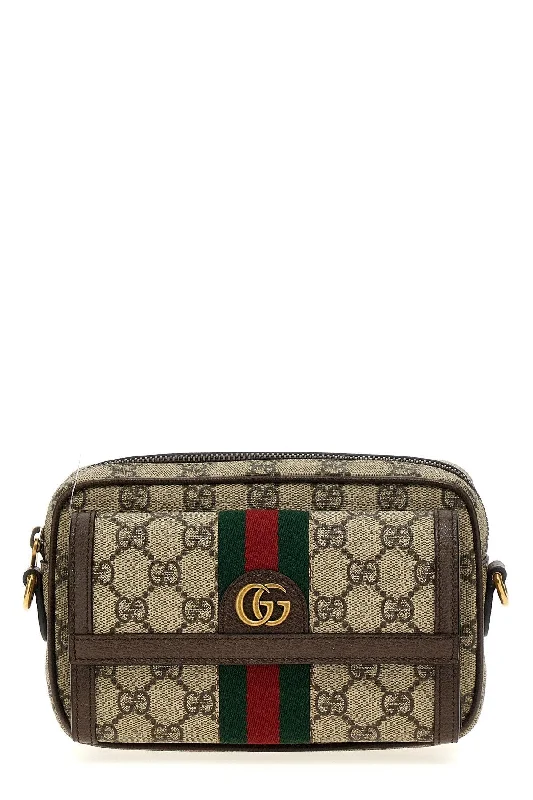 Gucci tote bags for women with a double - handle designGucci Men 'Mini Ophidia' Crossbody Bag