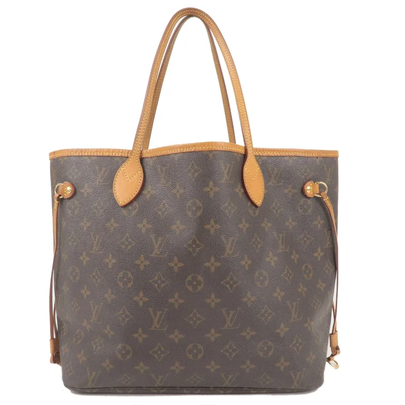 Louis Vuitton backpacks with a sleek, minimalist design for styleLouis Vuitton Monogram Neverfull MM Tote Bag Brown M40156