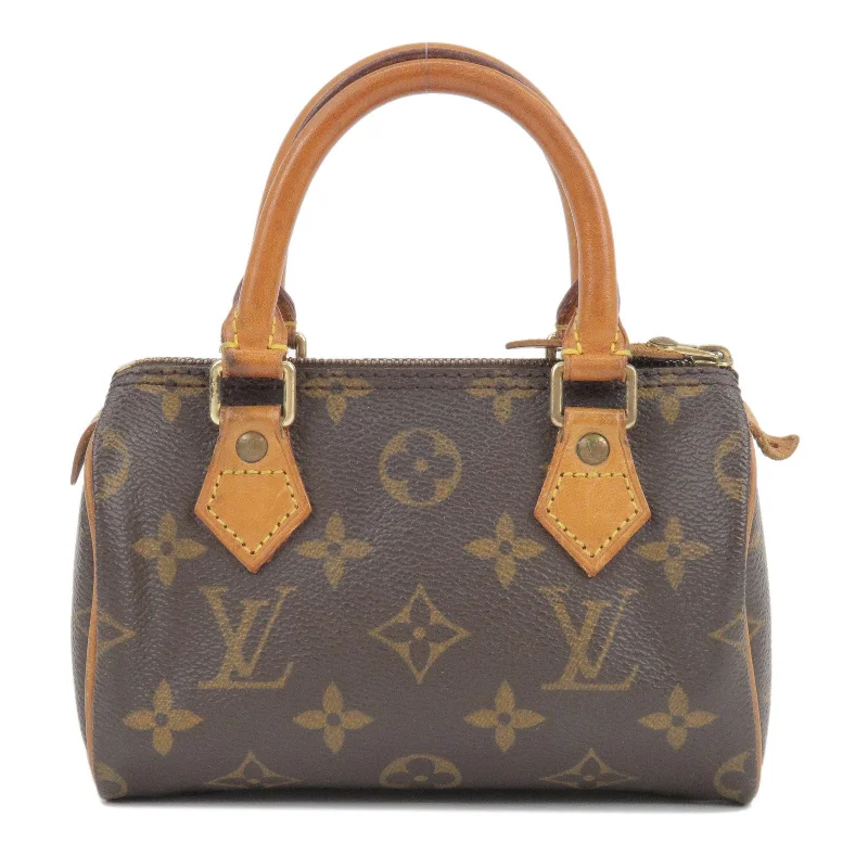 Louis Vuitton Alma bags with a detachable shoulder strap for versatilityLouis Vuitton Monogram Mini Speedy Hand Bag M41534