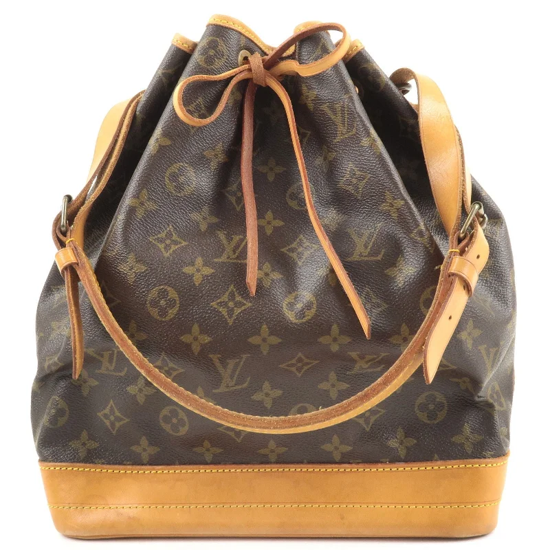 Louis Vuitton tote bags with a water - resistant coating for outdoor useLouis Vuitton Monogram Noe Shoulder Bag Hand Bag M42224