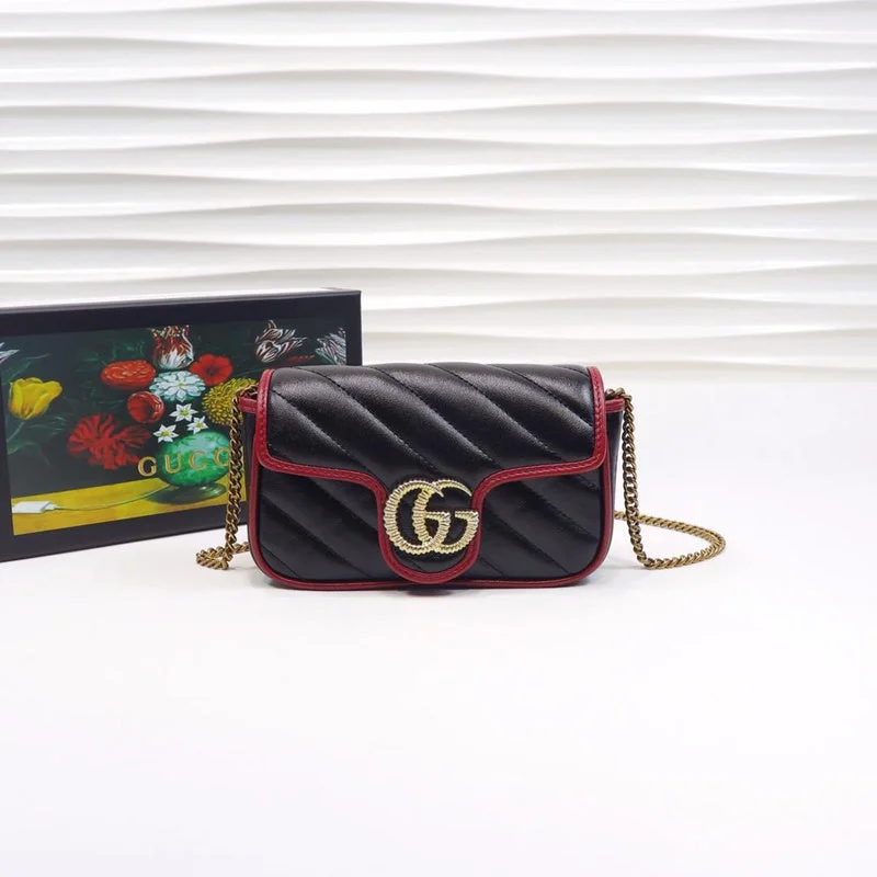 Women Gucci crossbody bags with a woven leather strapGucci Bags