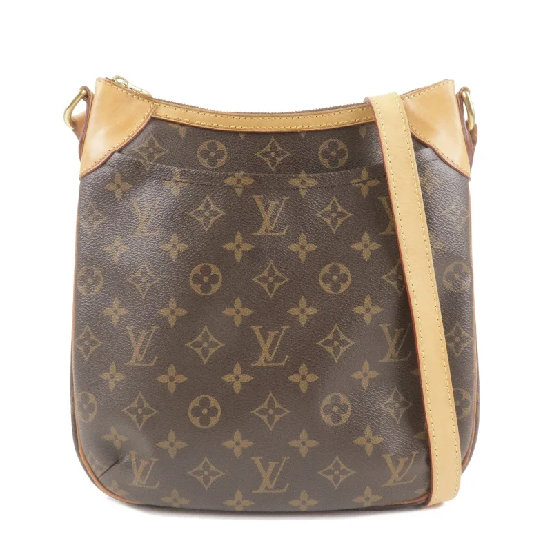 Louis Vuitton bags with a zip - around closure for enhanced securityLouis Vuitton Monogram Odeon PM Crossbody Shoulder Bag M56390