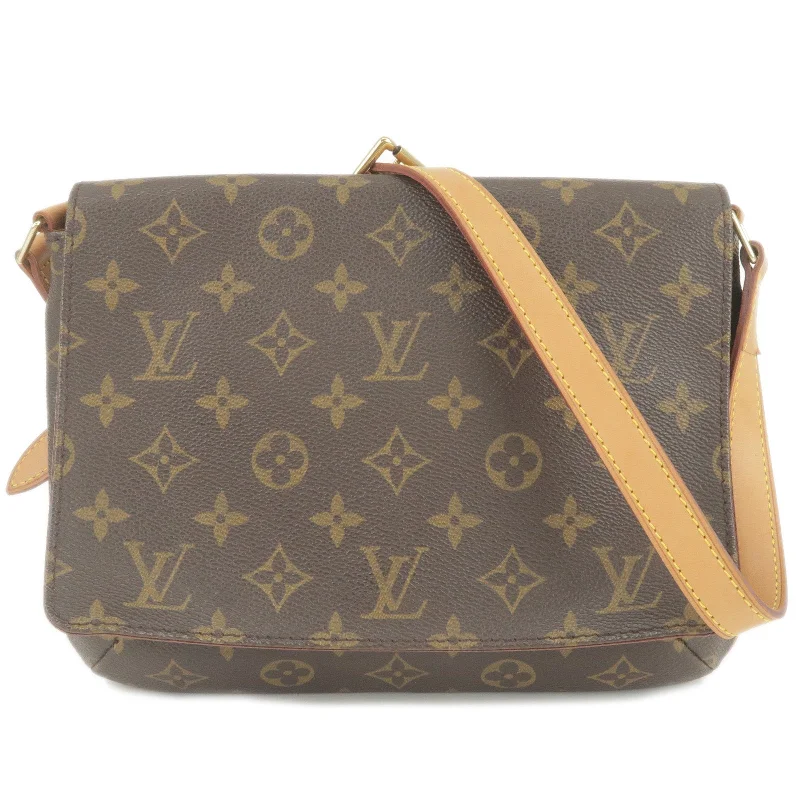 Louis Vuitton bags with a zippered interior pocket for better organizationLouis Vuitton Monogram Musette Tango Short Shoulder Bag M51257