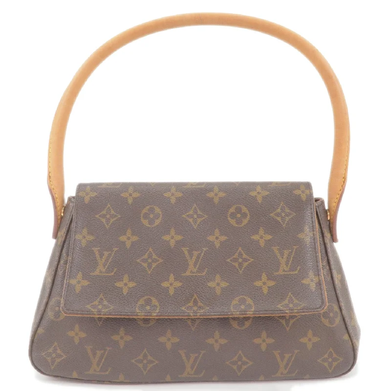 Louis Vuitton crossbody bags with adjustable shoulder straps for comfortLouis Vuitton Monogram Mini Looping Shoulder Bag M51147