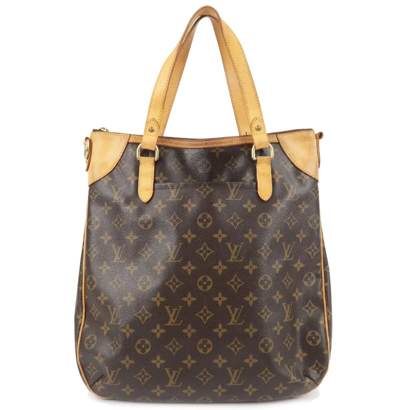 Louis Vuitton backpacks with a hidden back pocket for securityLouis Vuitton Monogram Odeon GM Shoulder Bag Hand Bag M56388