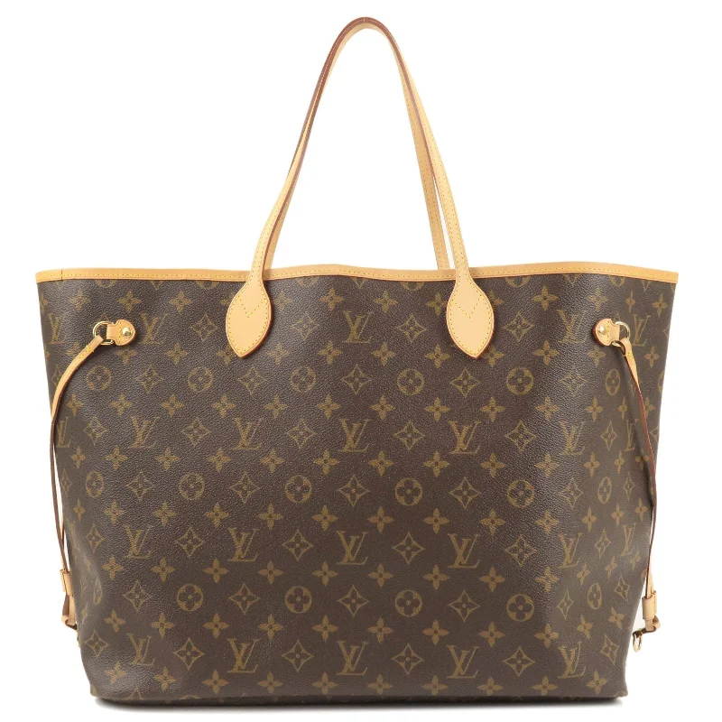 Louis Vuitton handbags with a metal - framed clasp for durabilityLouis Vuitton Monogram Neverfull GM Tote Bag M40157