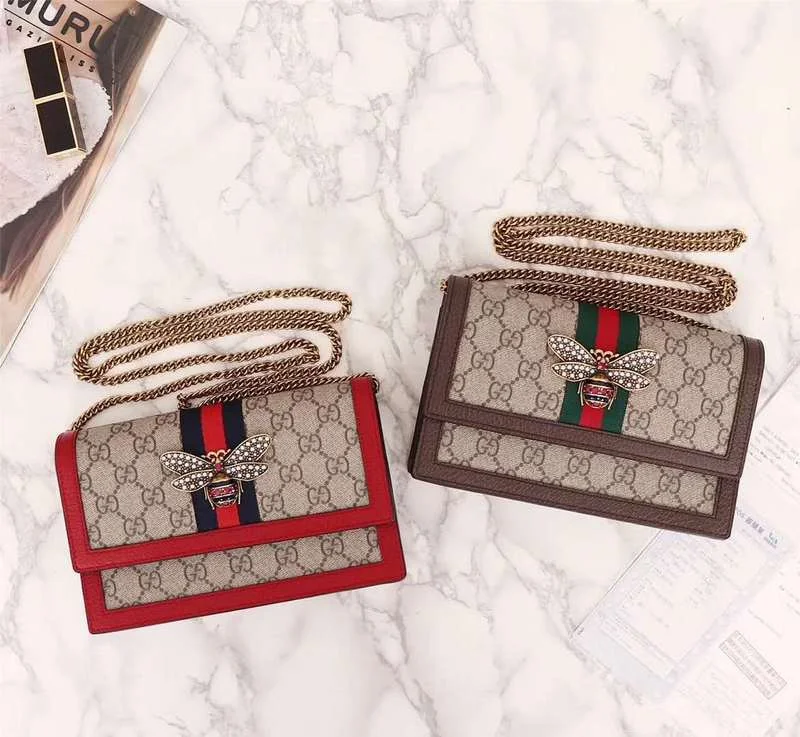 Women Gucci crossbody bags with a woven leather strapGucci Bags