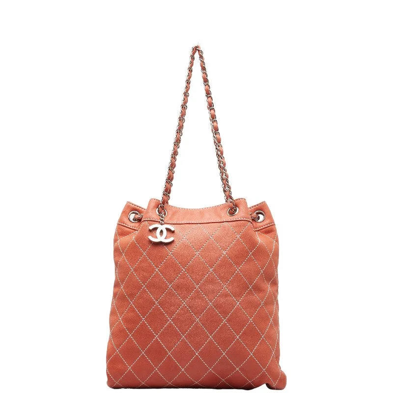 Chanel Medium Tote Bag for Office LadiesChanel Matrases Coco Chain Tote Bag Pink   Chanel