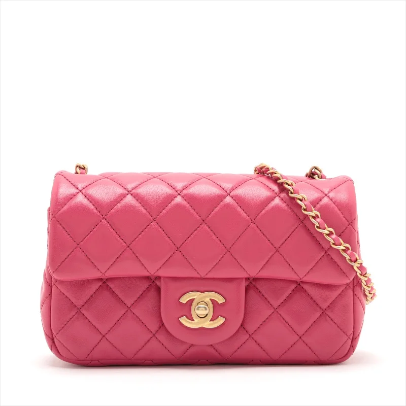 Chanel bags with classic and elegant designsChanel Mini Matrasse 20  Single Chain Bag Coco Ball Pink Gold