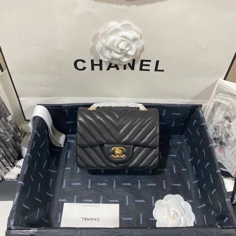 Chanel bags with leather and tweed combinationsWF - Chanel Bags - 2023