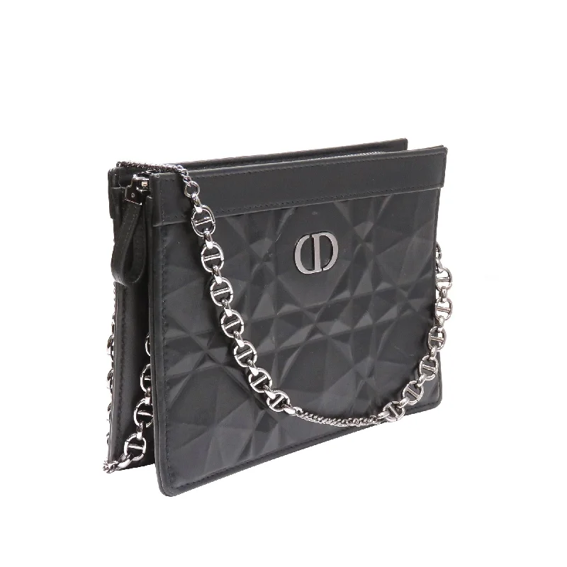 Christian Dior bags with a detachable coin purse insideDior Caro Zipped Pouch with Chain (vNjlJu)